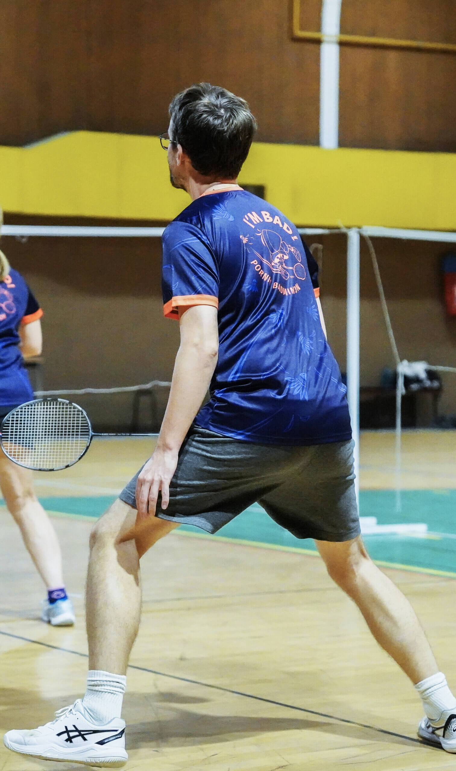 maillot badminton homme face